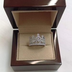 14 k solid White gold